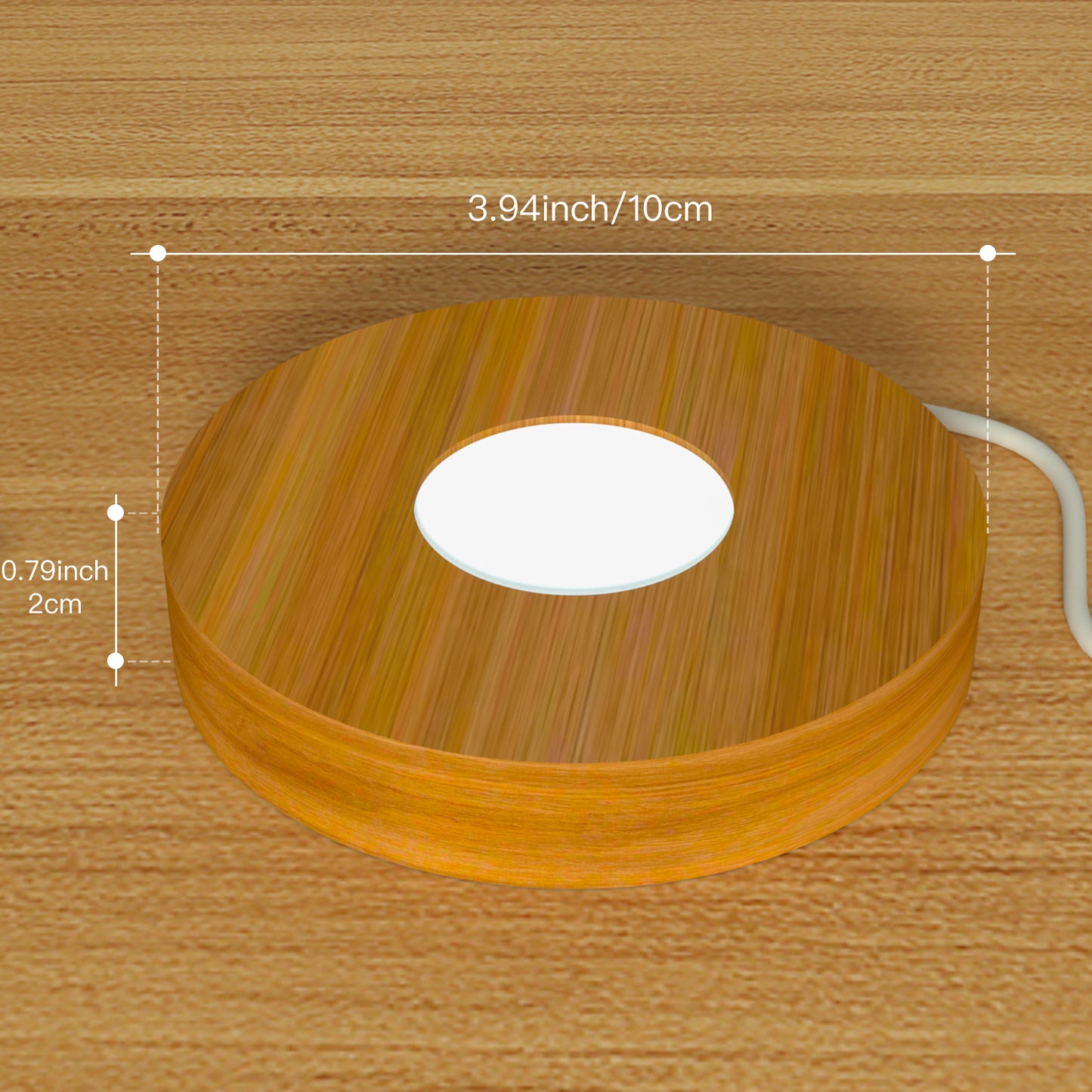 Colorful Light Base 7 Colors Rotating Light Base