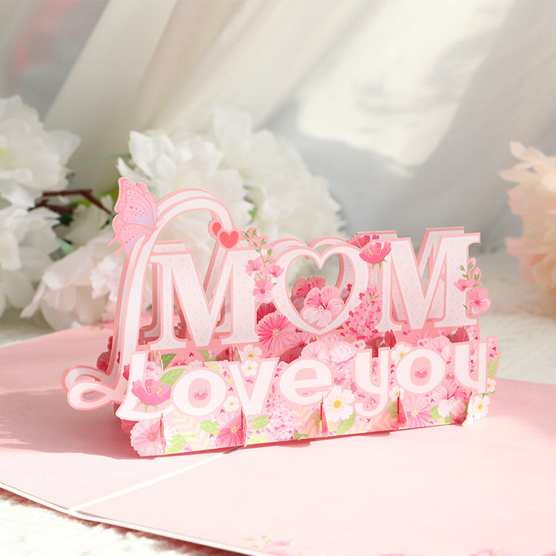 3D Mother's Day Greeting Card