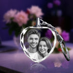 Rectangular Crystal Keychain