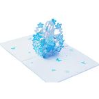 3D Cherry Blossom Greeting Card