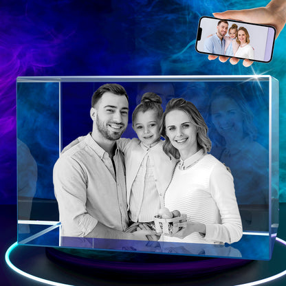 Cubo fotografico di cristallo 3D RUIOU Paesaggio 