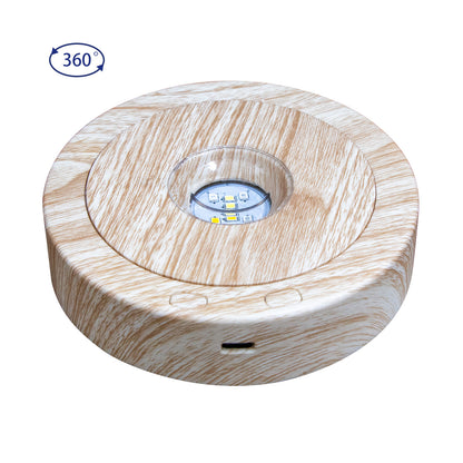 Colorful Light Base 1 Color Wood Light Base