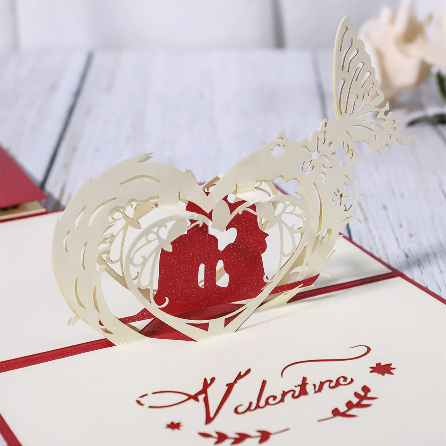 3D Valentine's Day Greeting Card