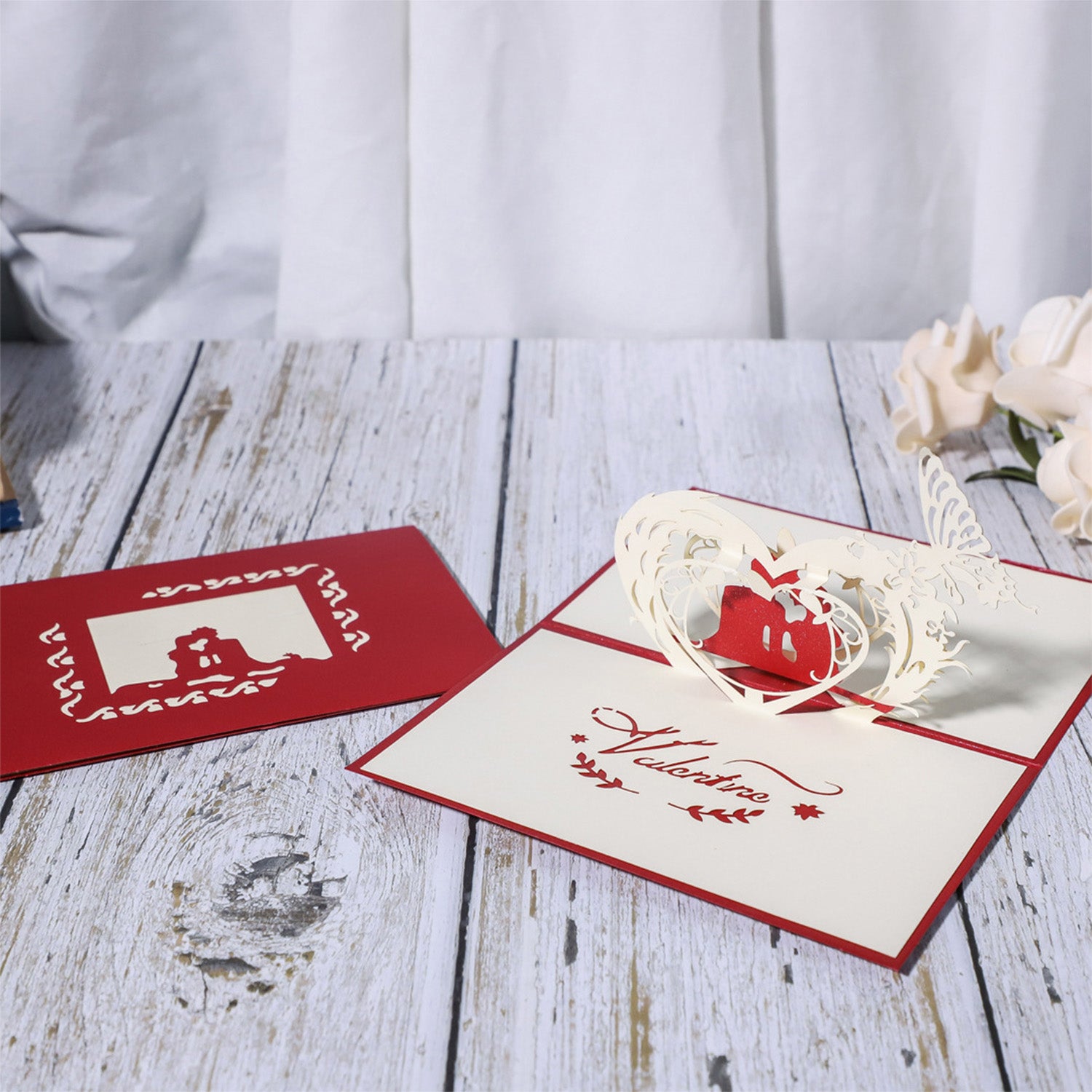 3D Valentine's Day Greeting Card