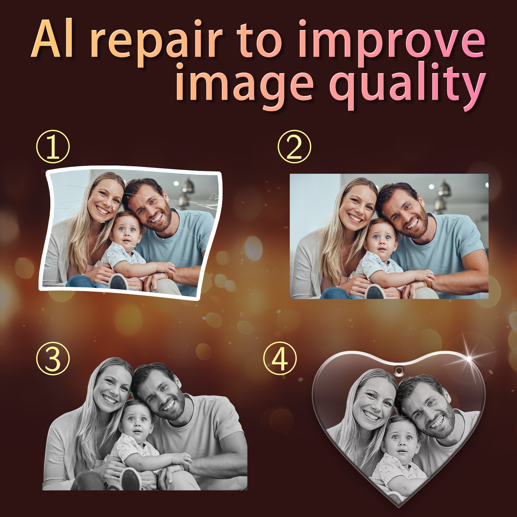 Crystal Ornament, Crystal Keepsake,Droplet Crystal Ornament