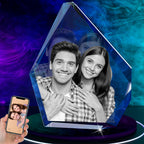 RUIOU 3D Crystal Photo Iceberg