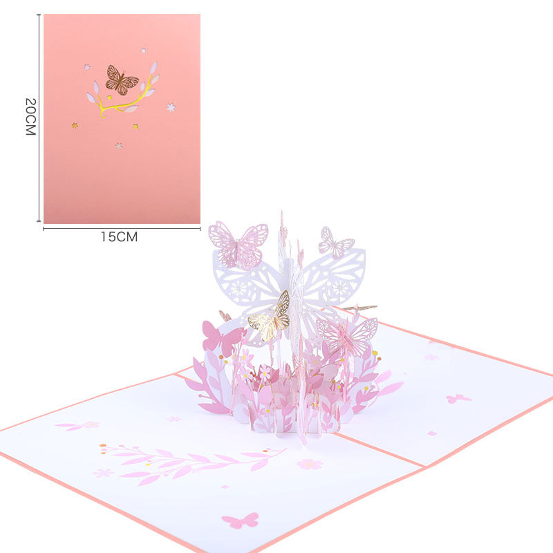 3D Butterfly Greeting Card
