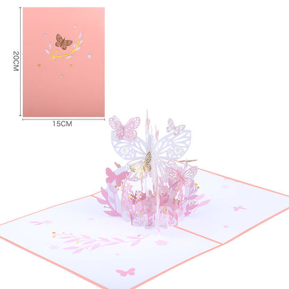 3D Butterfly Greeting Card