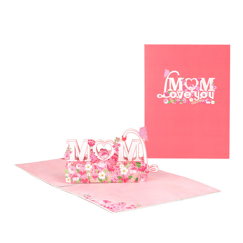 3D Mother's Day Greeting Card