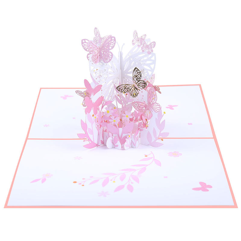 3D Butterfly Greeting Card