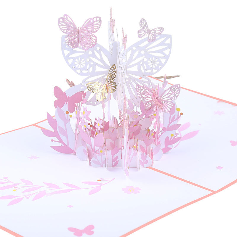 3D Butterfly Greeting Card