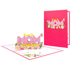 3D Thank You Mom Greeting Card