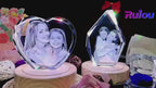 3D Crystal Photo Cube Landscape